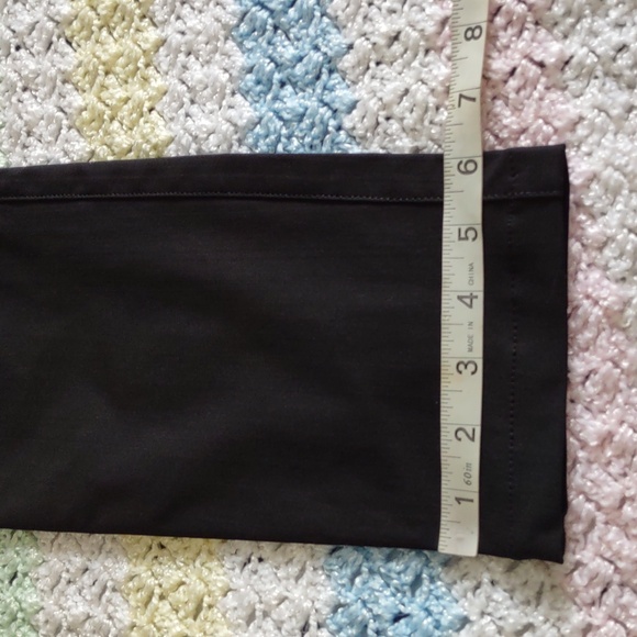 Lululemon Size 4 Black City Sleek 5-Pocket 7/8 Pant W5CZIS - Picture 7 of 16
